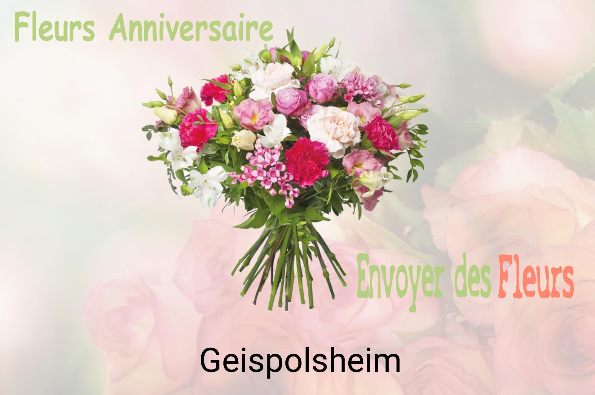 Bouquet de fleurs d’anniversaire livré à Geispolsheim